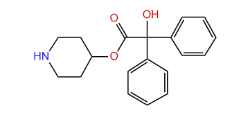 4-Piperidyl benzylate